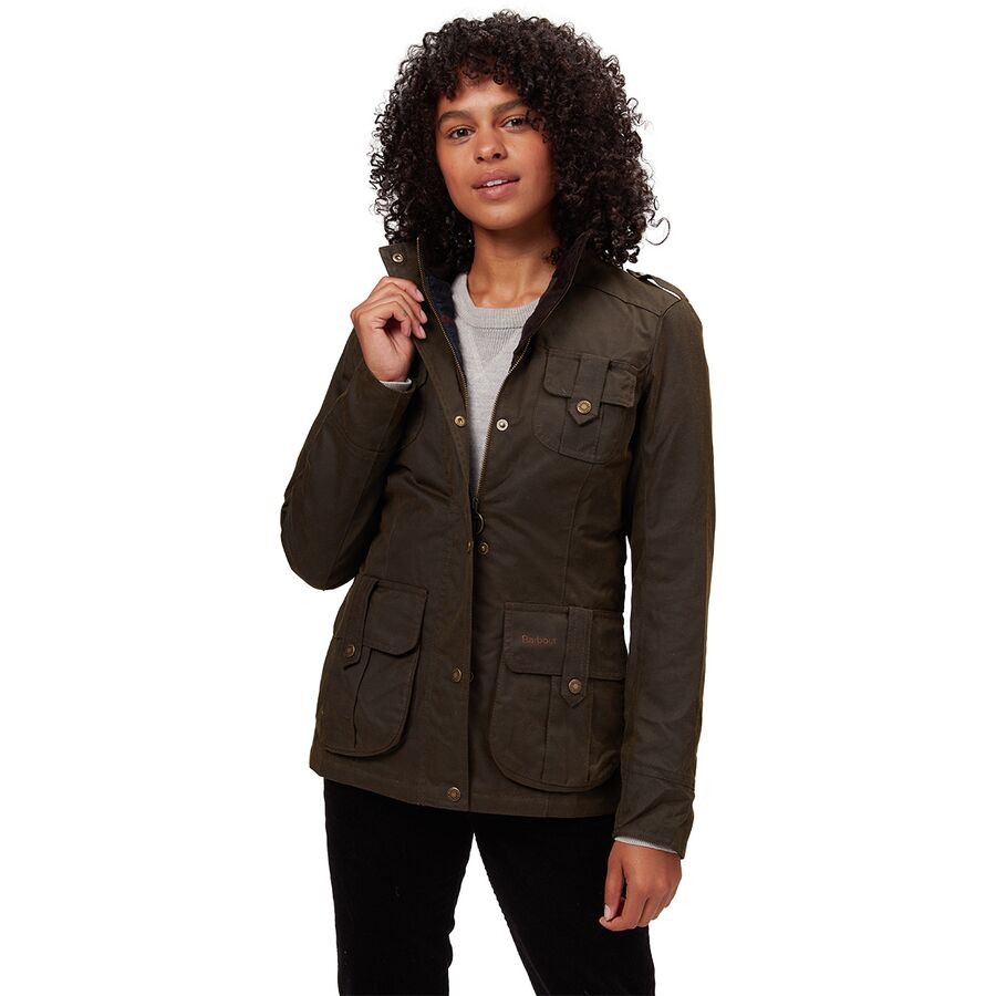 Barbour Winter Defence Wax Jacket - Women's - Clothing