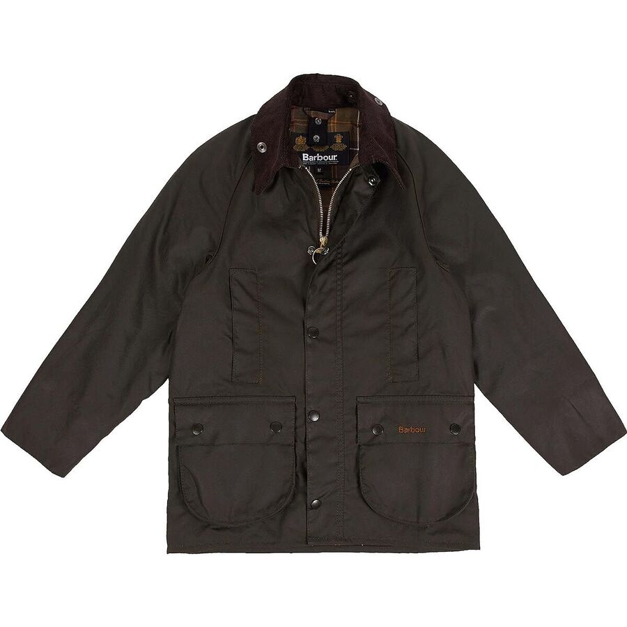 Barbour casual jacket kids on sale Black