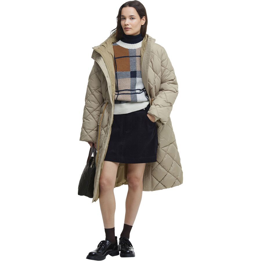 (取寄) バブアー レディース ロミリー キルト ジャケット - ウィメンズ Barbour women Romilly Quilt Jacket - Women's Light Trench/Sky Dress Tartan LITRSKDRTA.jpg