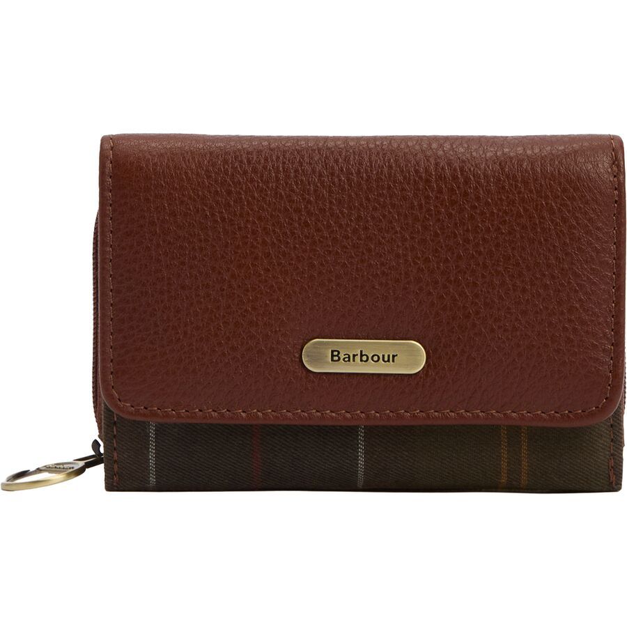 (取寄) バブアー ローズ レザー フレンチ パース Barbour Rosa Leather French Purse Brown/Classic Barbour Rosa Leather French Purse - Accessories