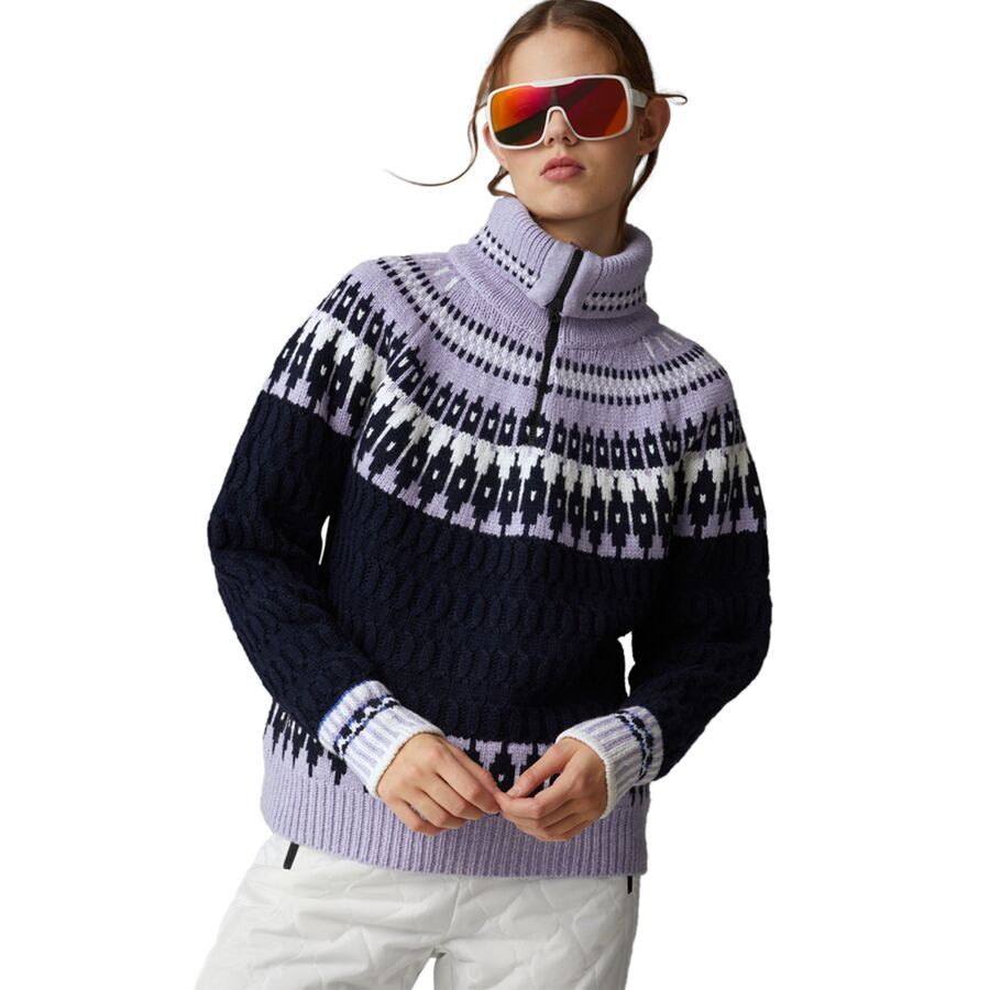BOGNERボグナー 春秋ニット サイズ36 新品80,300円 Bogner Fire+Ice Women's Azra3 Sweater, OffWhite, M at Amazon トップス