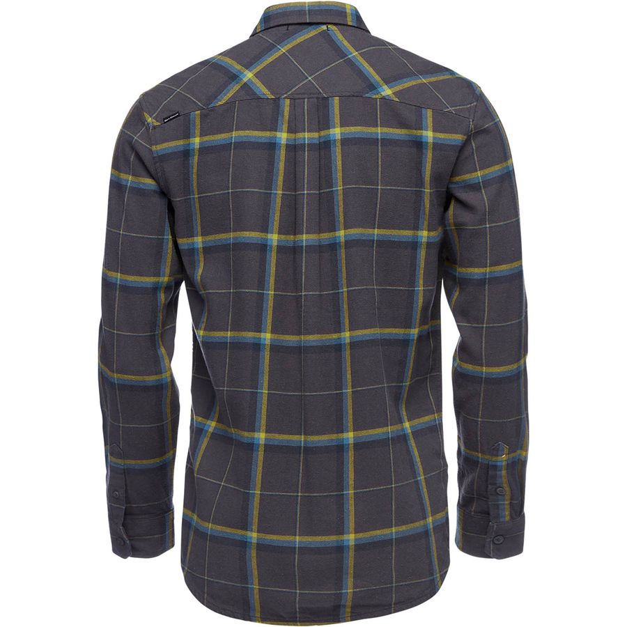 black flannel jacket
