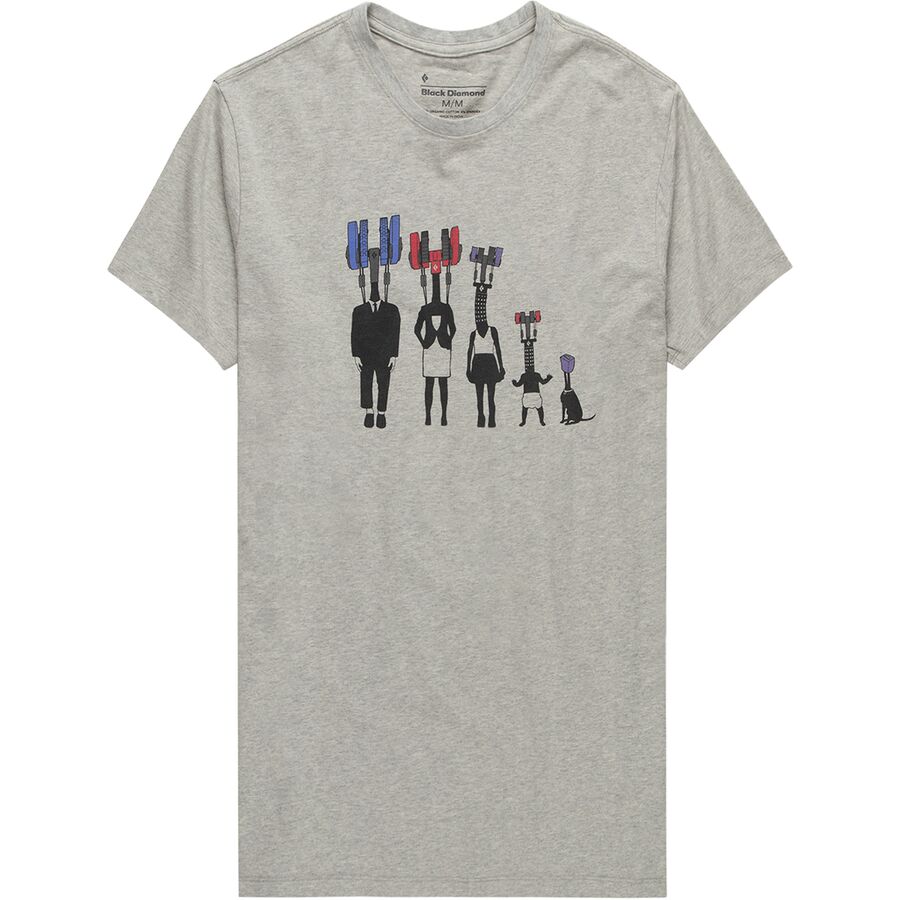 Black Diamond Cam Family T-Shirt - Men's