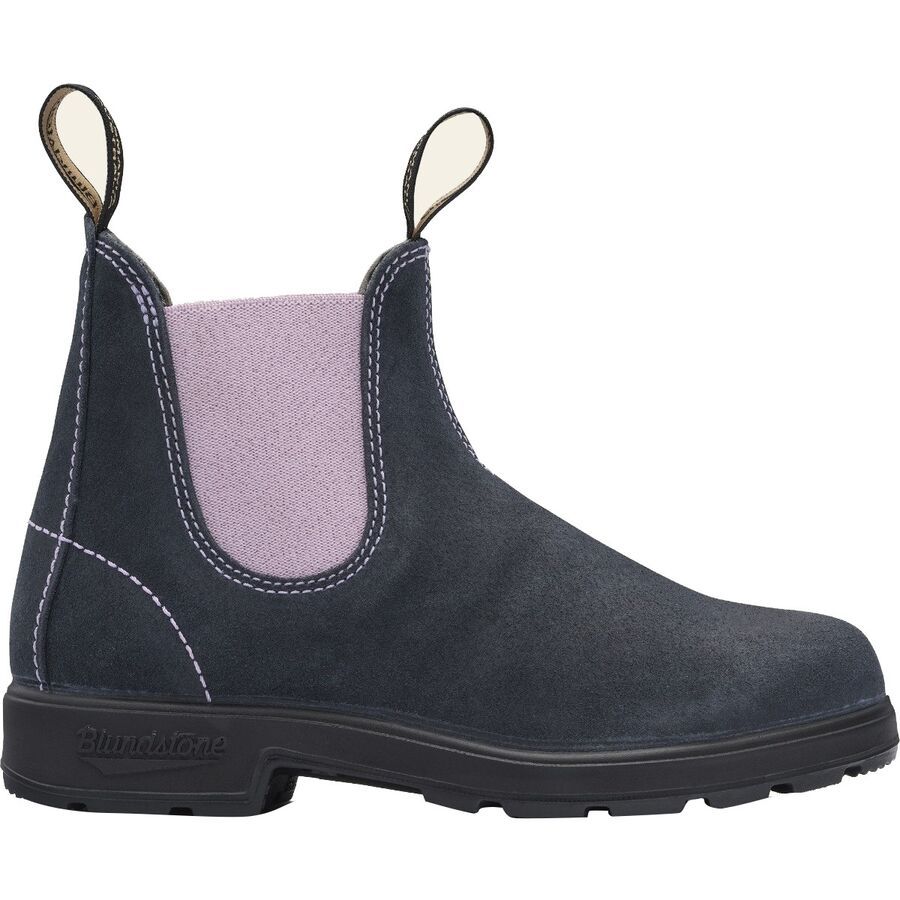 blundstone black suede