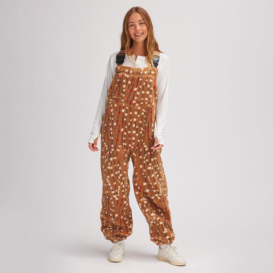 Basin and Range Printed Sherpa Overall Women s Clothing