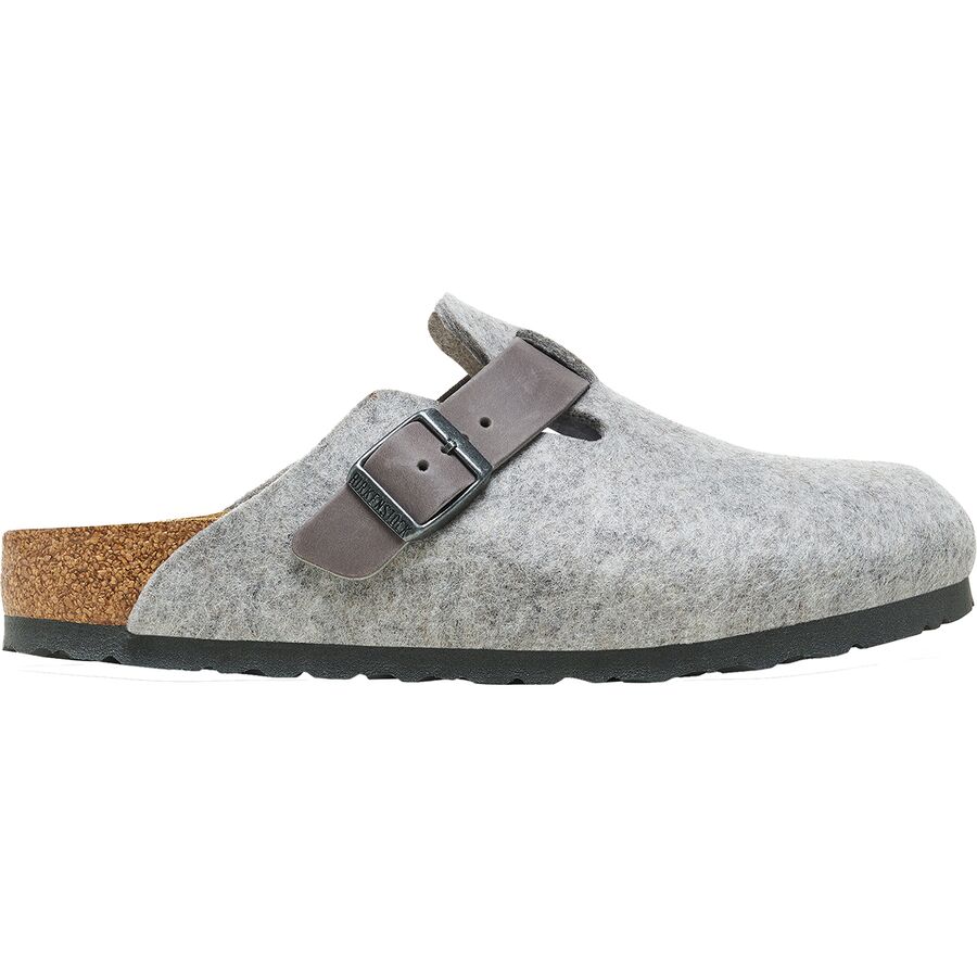 Birkenstock Boston Wool Light Gray 43