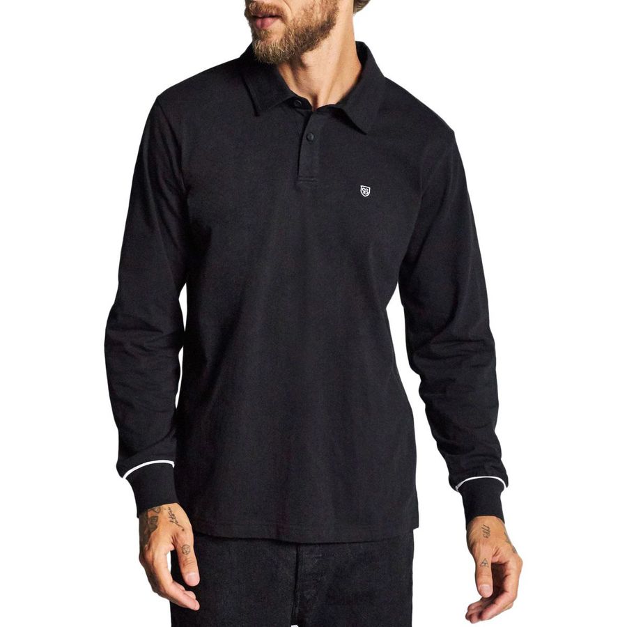 Brixton long on sale sleeve polo