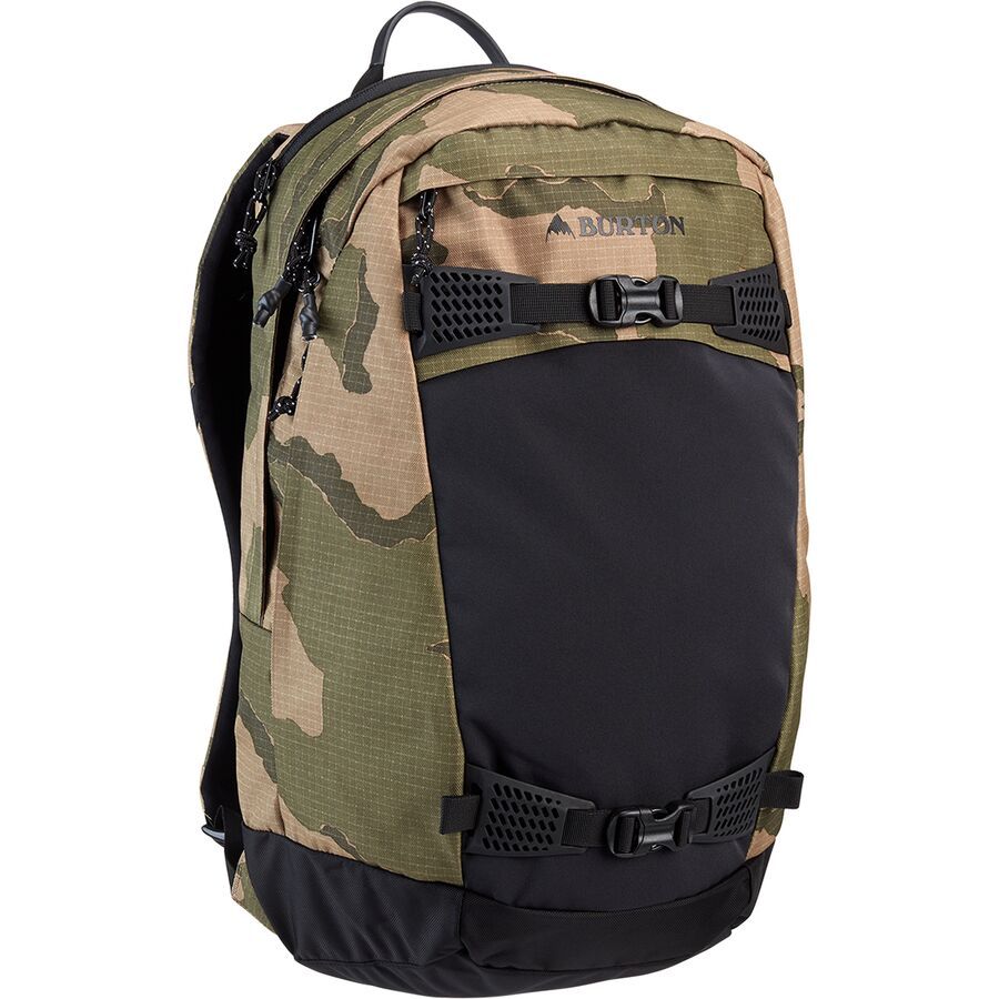 burton camo backpack