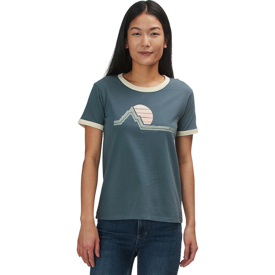 Burton Women's Timkey Short Sleeve Tee – Organic Cotton T-Shirt With Soft-Touch Logo - View #9