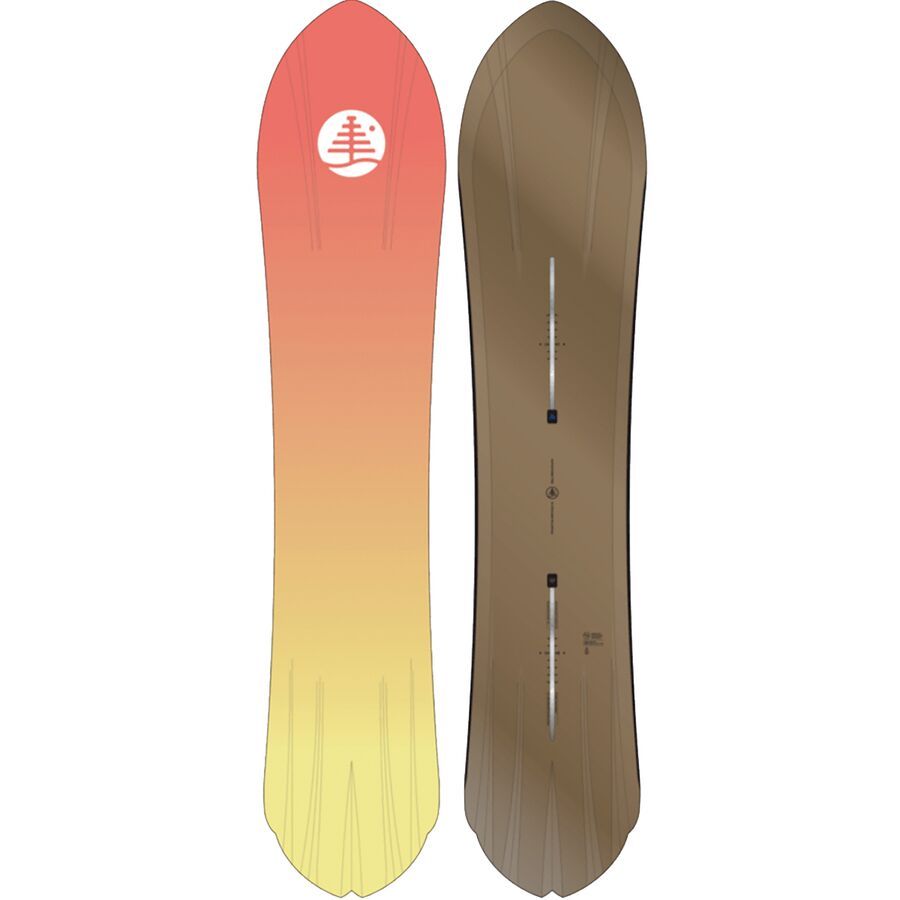 スノーボード Burton family tree 3D DEEP DAZE 154 Burton Family Tree 3D Deep Daze Snowboard - 2024 - Snowboard