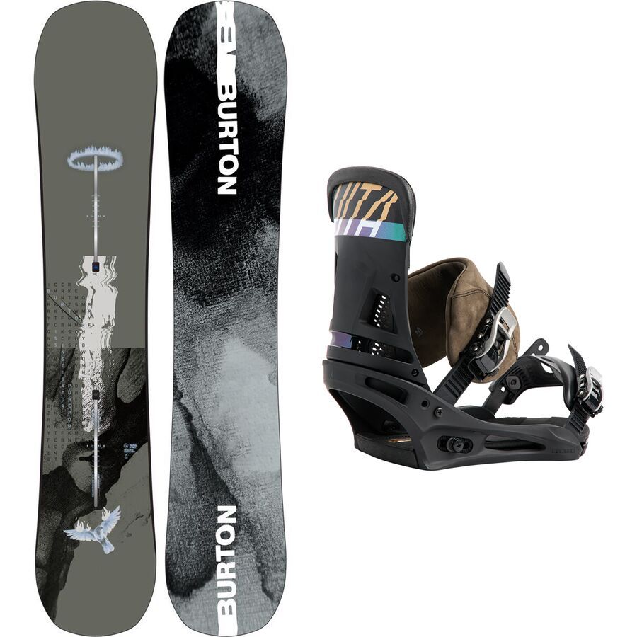 Burton Instigator Camber Snowboard + Malavita Re:Flex Binding