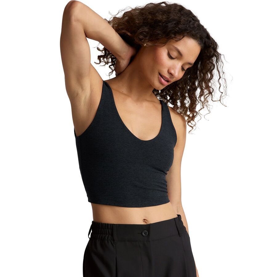 (取寄) ビヨンドヨガ レディース スペースダイ グッド デイ クロップド タンク トップ - ウィメンズ Beyond Yoga women Spacedye Good Day Cropped Tank Top - Women's Darkest Night DARNIGA.jpg