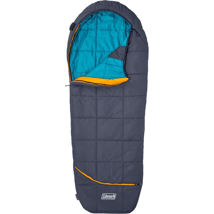 (取寄) コールマン ビッグ ベイ ビッグ アンド トール コンツアー スリーピング バッグ 20F シンセティック Coleman Big Bay Big & Tall Contour Sleeping Bag: 20F Synthetic Navy BLUNIG.jpg