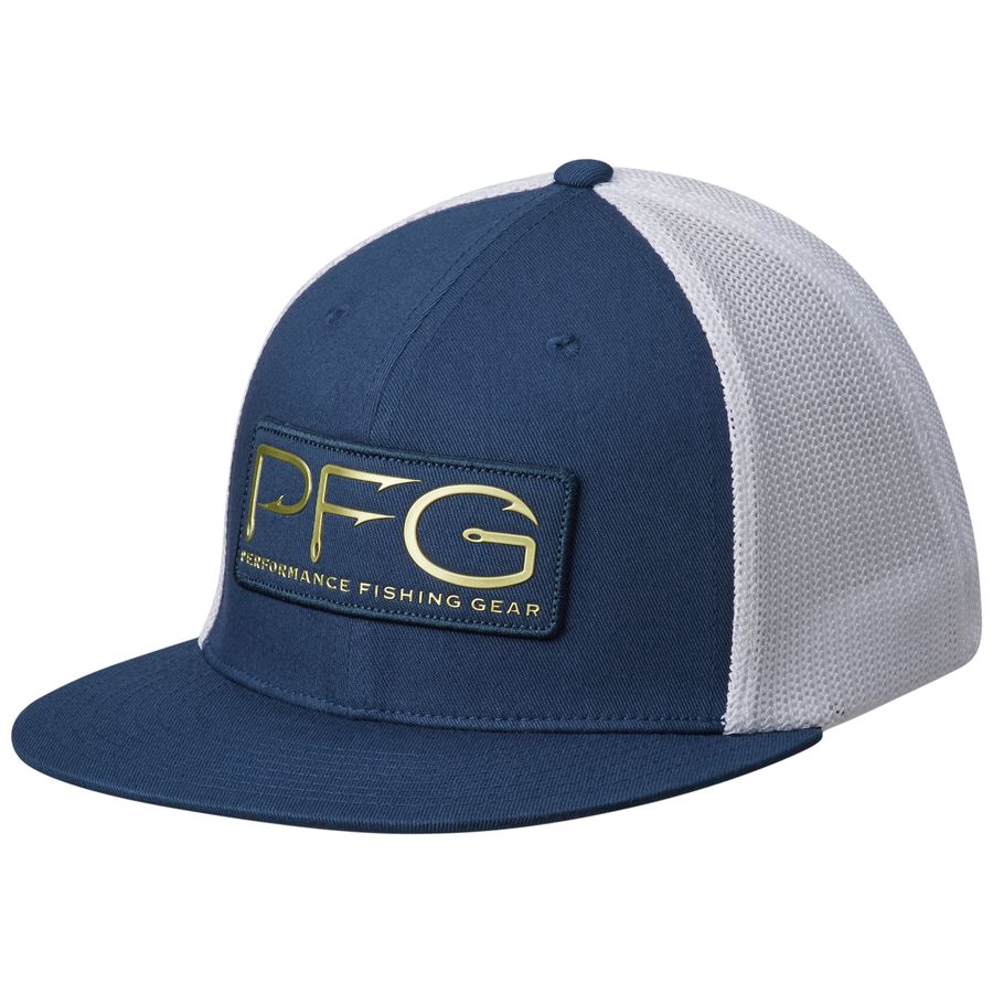 Columbia PFG Mesh Flat Brim Hat - Men's