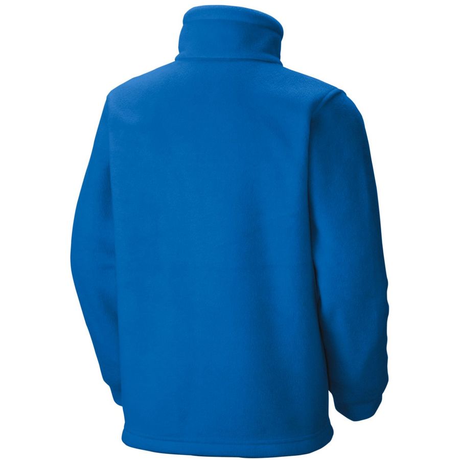 12//18M Infant Boys Bright Indigo//Collegiate Navy Columbia Steens II Mountain Fleece Jacket