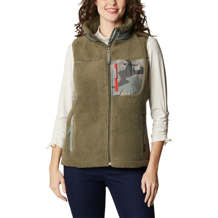 columbia fleece vests womens