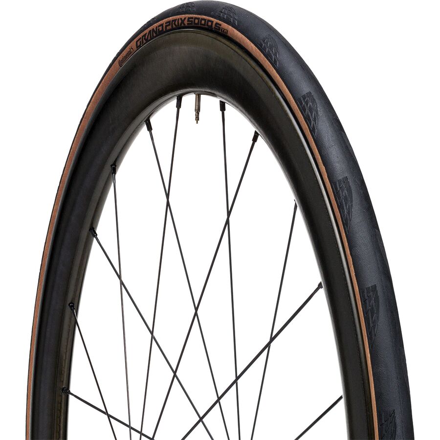 Continental Grand Prix 5000 S TR 700x28 Black/Transparent - Tubeless Ready  - Pack of 2 Tires