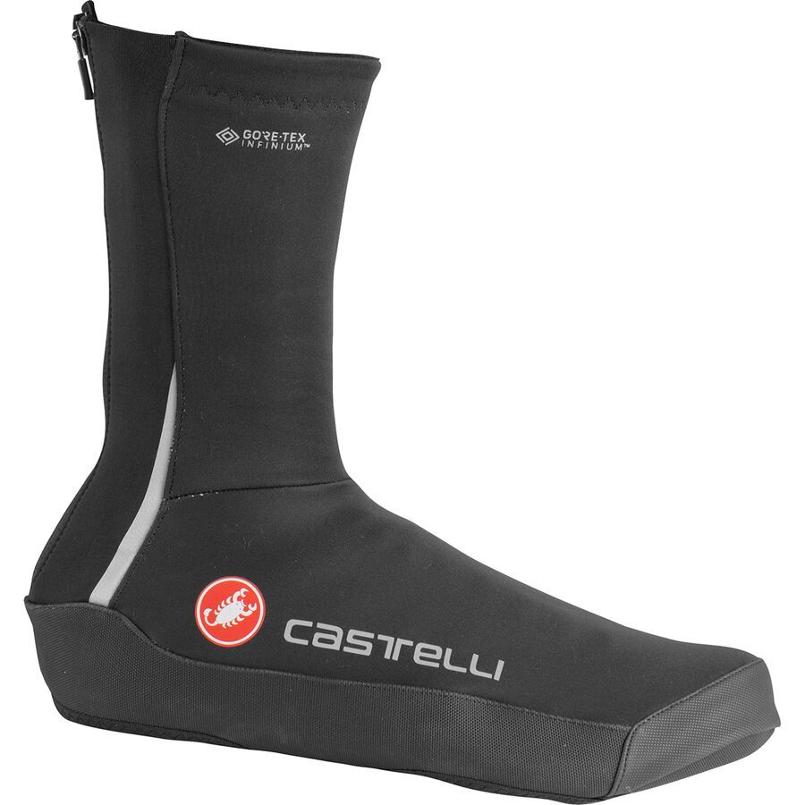 Guantes Rosso Corsa Cubrezapatillas Castelli Diluvio Ul Negro