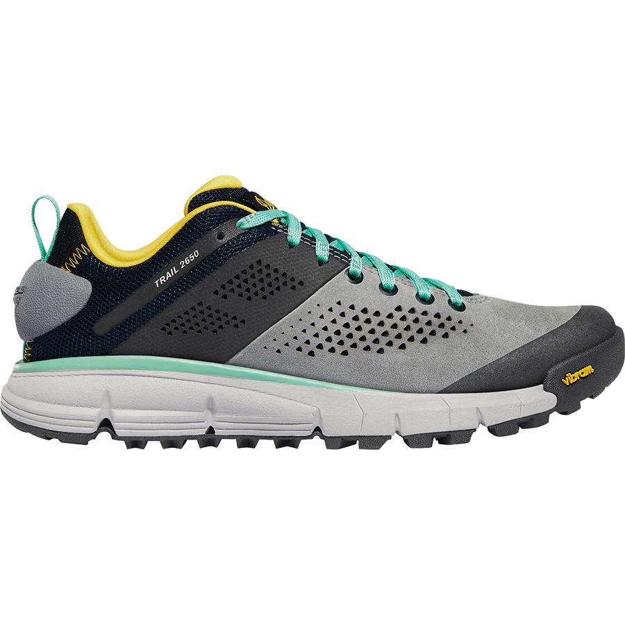 Danner - Women's Trail 2650 Gray/Blue/Spectra Yellow / 8