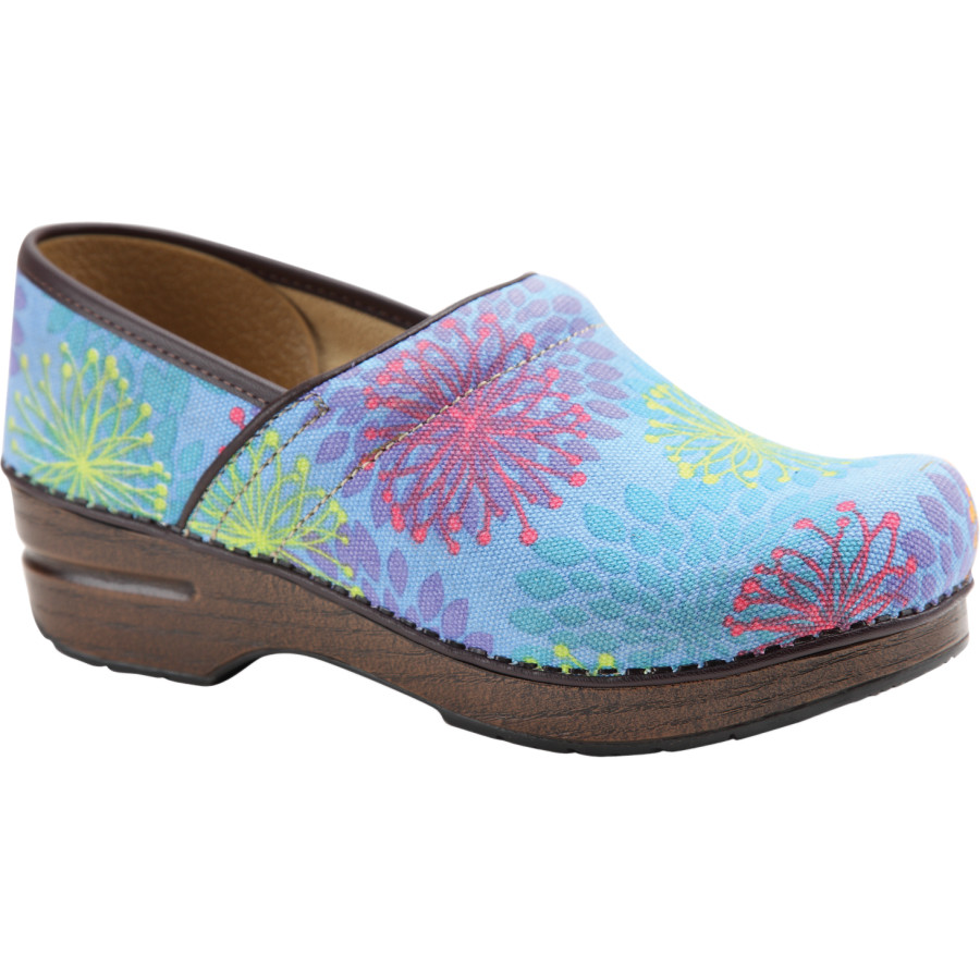 Sabots Femme Dansko Multicolores - Pointure 39 (US 8-8.5), Cuir Verni, Occasion, Confort Assuré