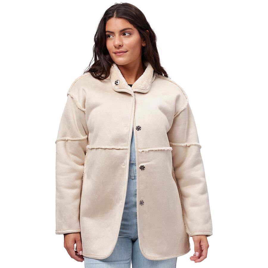 Dylan Lux Suede + Sherpa Jacket - Women's - Clothing
