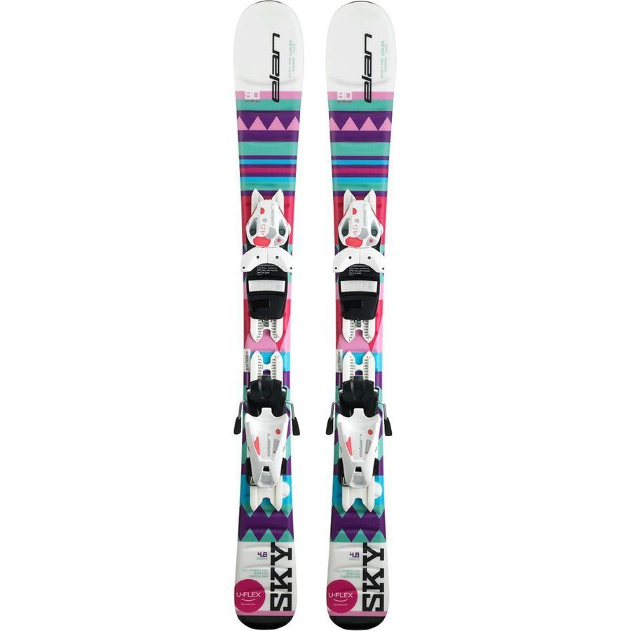 elan スキーセット sky uniflex Elan Sky QS Ski with EL 4.5 AC Binding - Kids' - Kids