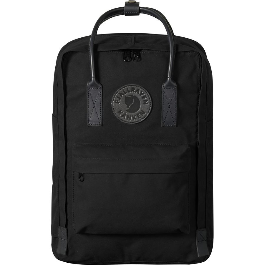 fjallraven black backpack