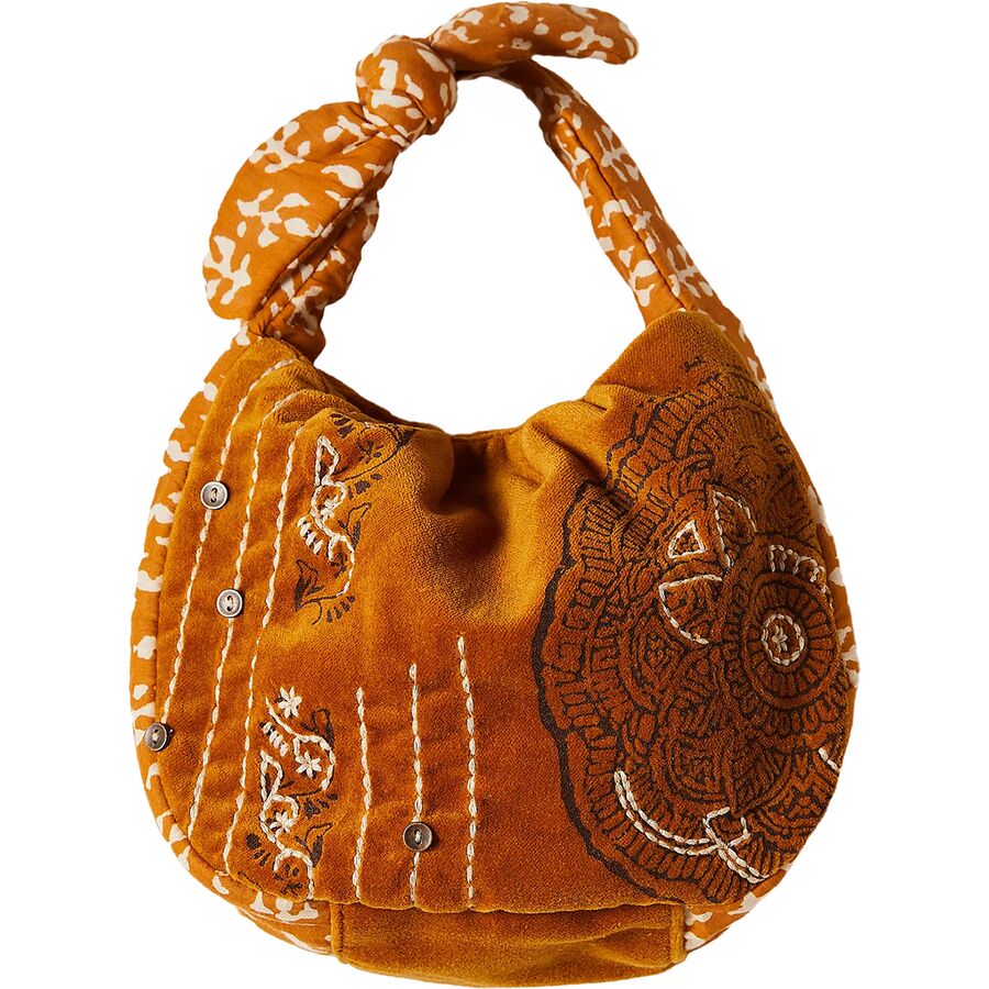 Western Boho Crossbody Sling Bag – Cotton Canvas Small Chest Bag For Women, Adjustable Strap For Travel & Daily Use