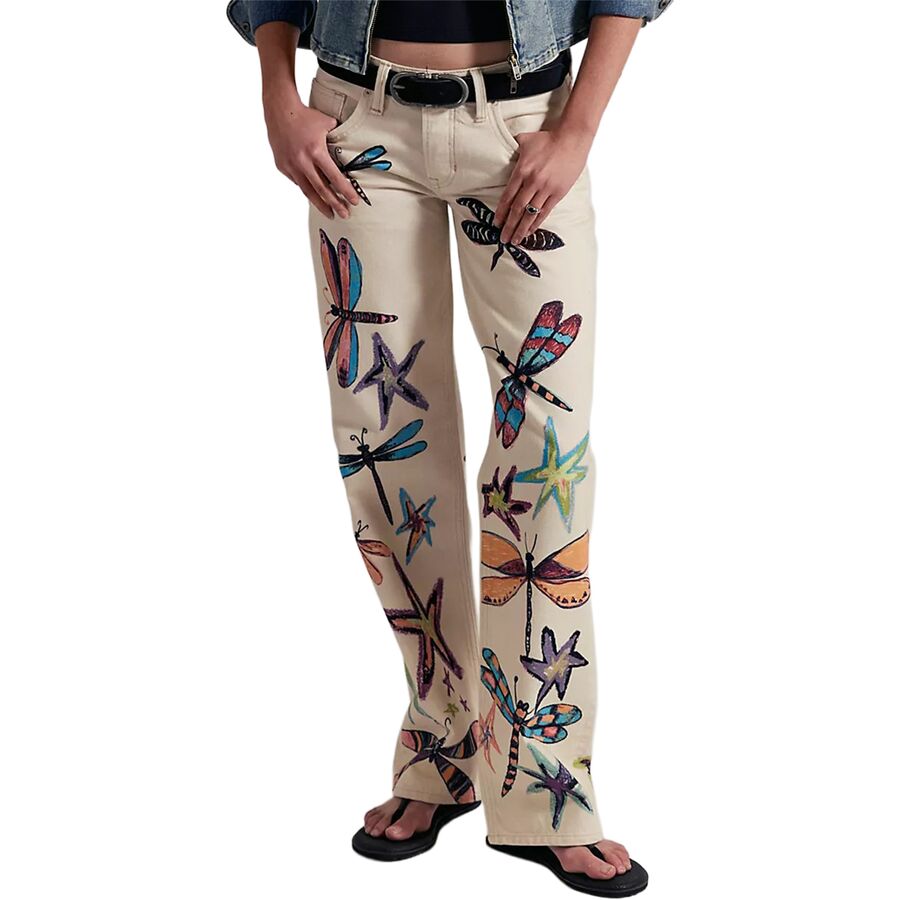 Free People Tennessee Trompe Loeil Pr Pant - Women's - Clothing