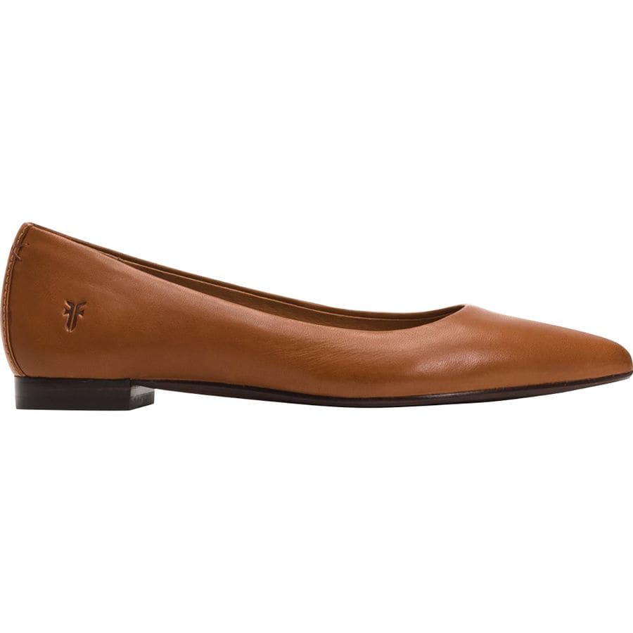 Frye sienna leather ballet flats deals