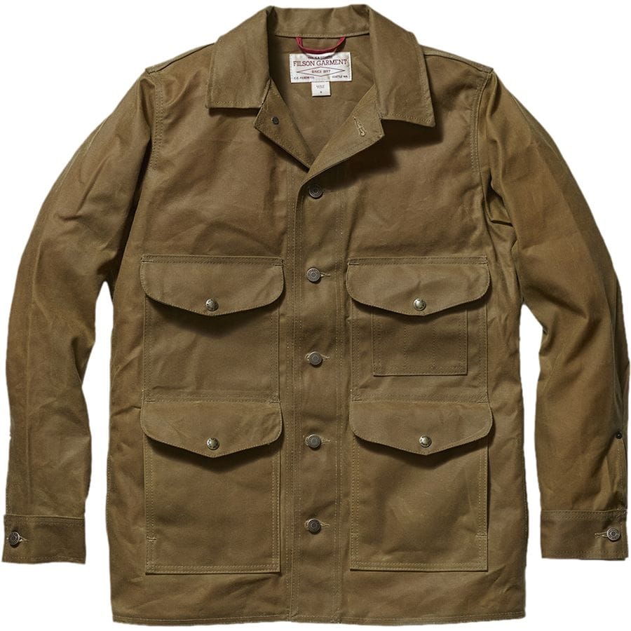 Filson Seattle Cruiser Oil Tin Cloth Jacket - Men's | Backcountry.com