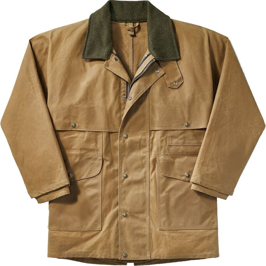 Filson Tin Cloth Packer Coat Men s Clothing