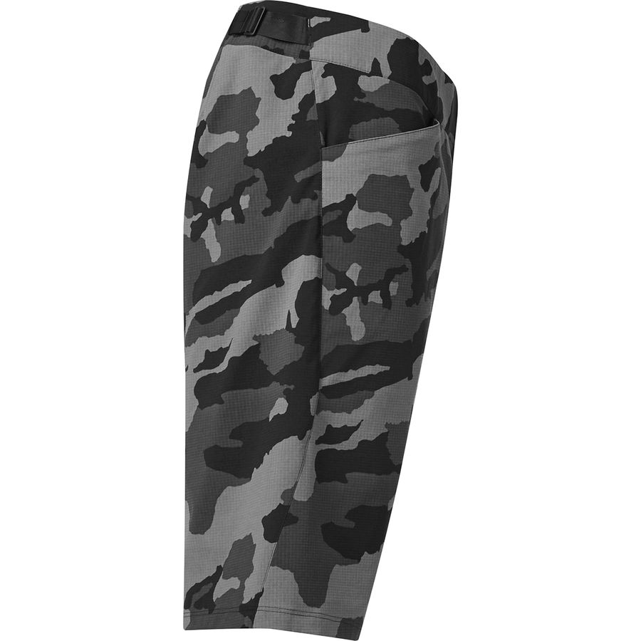 28 Mens Black Camo Fox Racing Ranger Camo Short