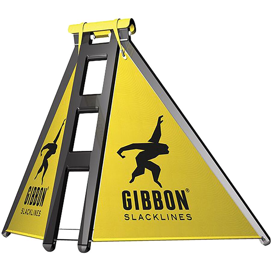 Slackline Gibbon Travel X13 – 12,5 M Avec Cliquet, 2,5 M De Ruban, Pour équilibre Et Sport