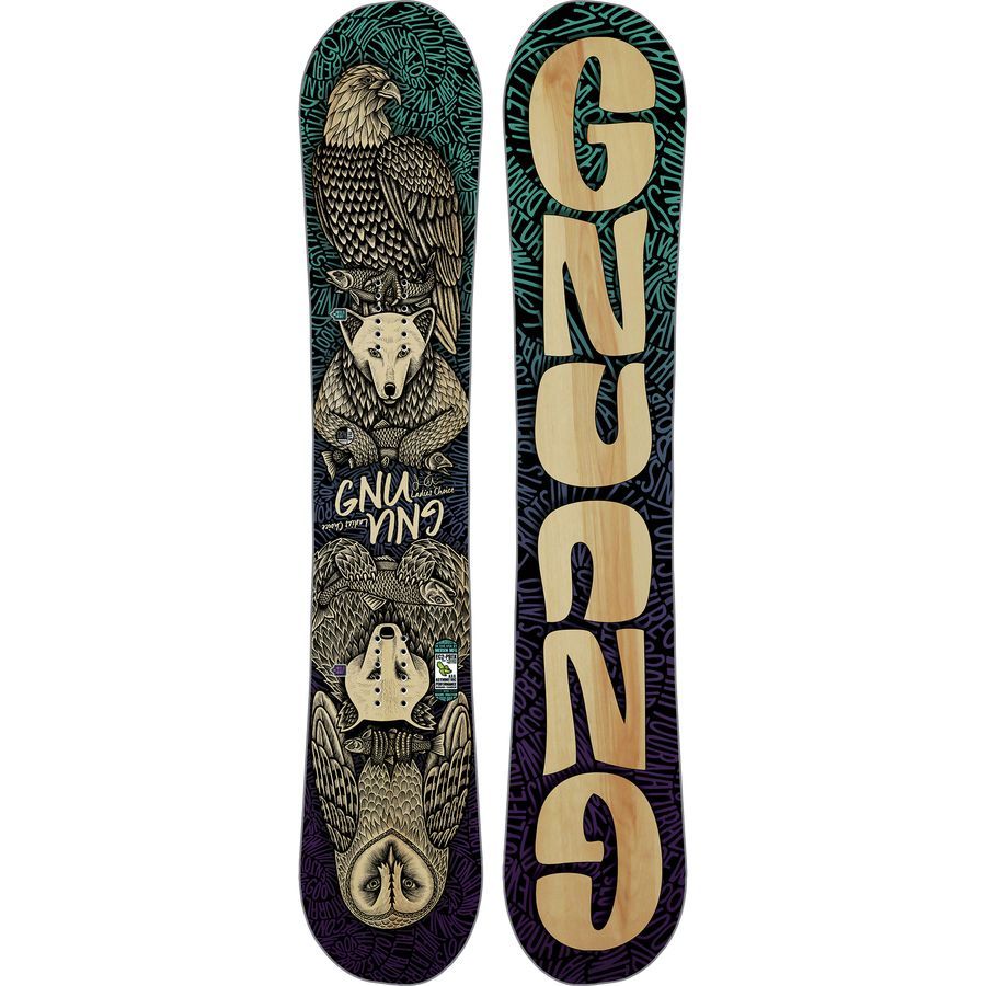 可愛い♡ GNU LADIES GATEWAY 143cm GNU B-Nice Women's Snowboard | GNU Snowboards 2024-2025