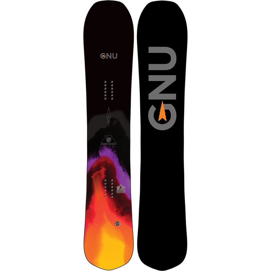 グヌー BANKED COUNTRY 160W 22-23 バンクドカントリー Gnu Banked Country 2022-2023 Snowboard Review |