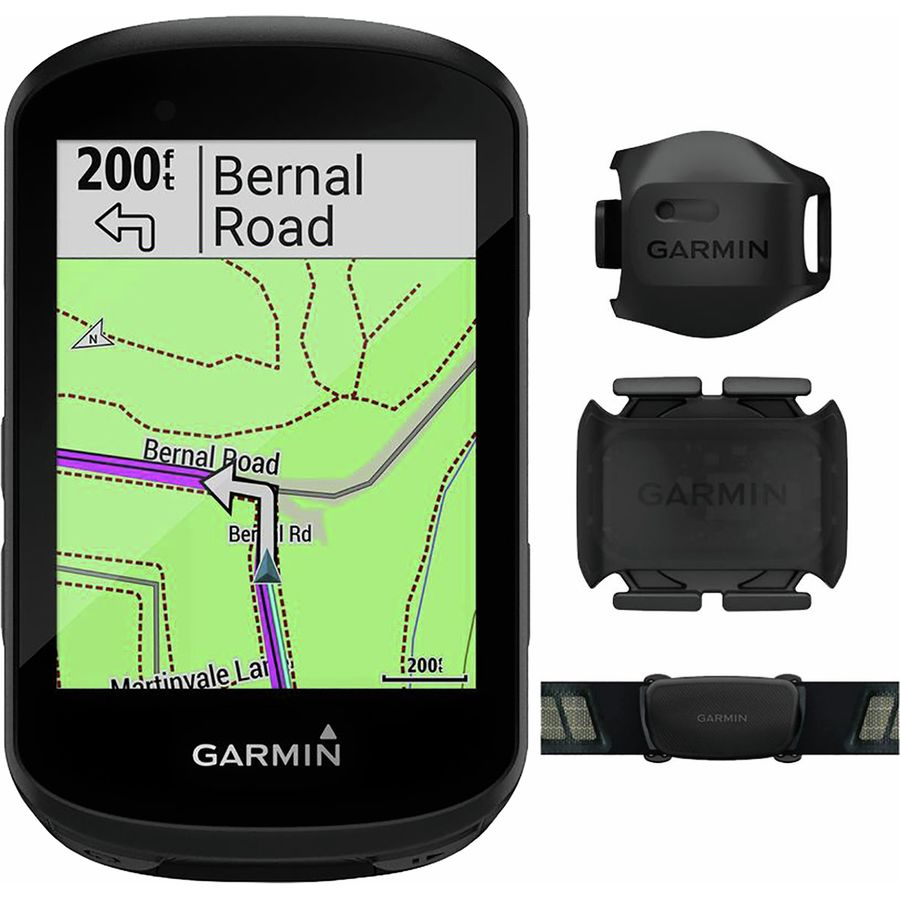 Garmin Edge 530 GPS Cycling Computer Sensor Bundle 