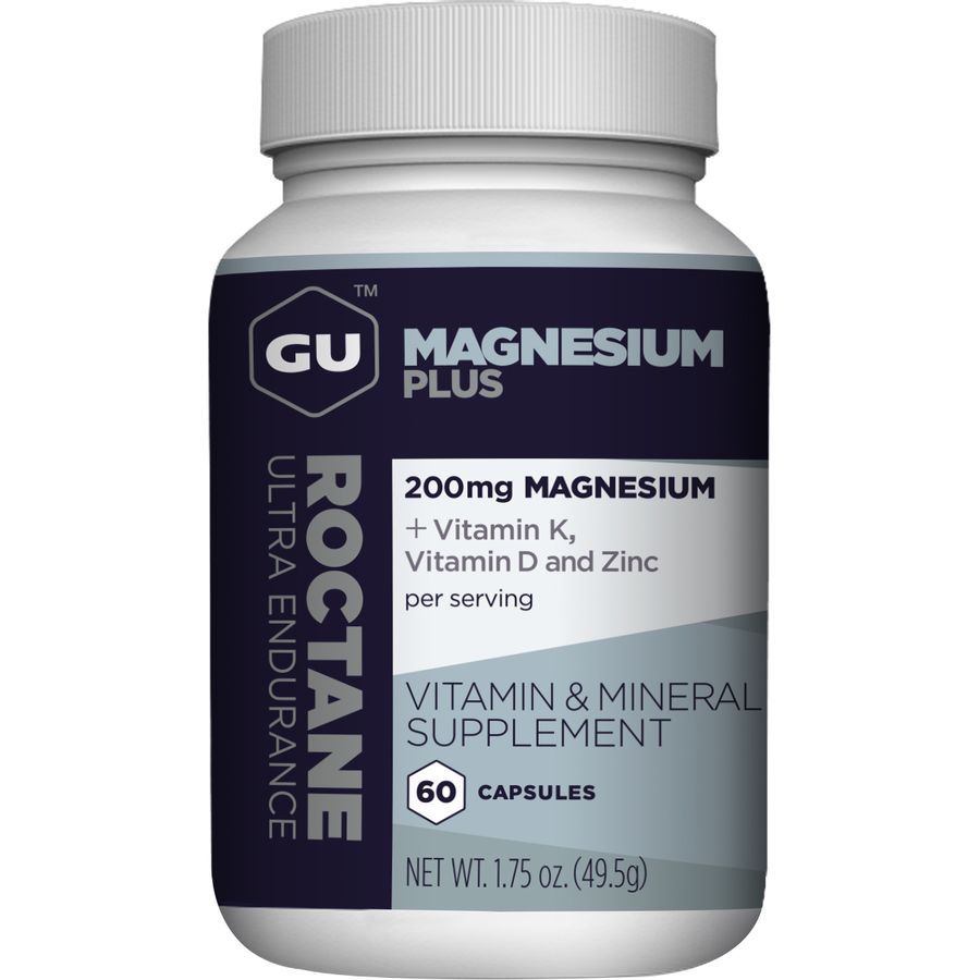 GU Roctane Magnesium Plus Capsules 60-Pack Bike