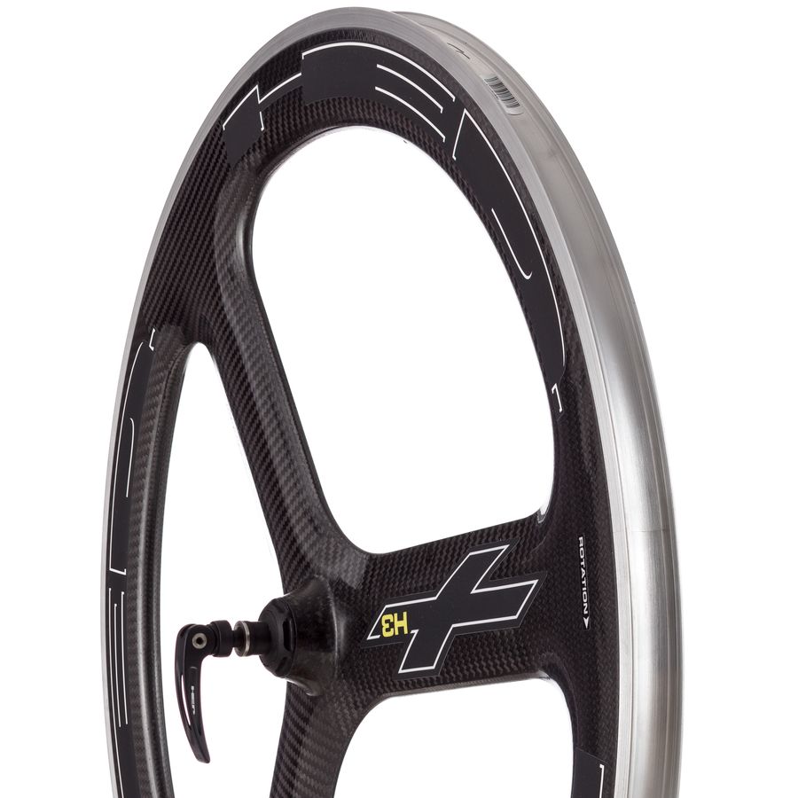 HED H3 Plus Carbon Road Wheel - Clincher - Bike