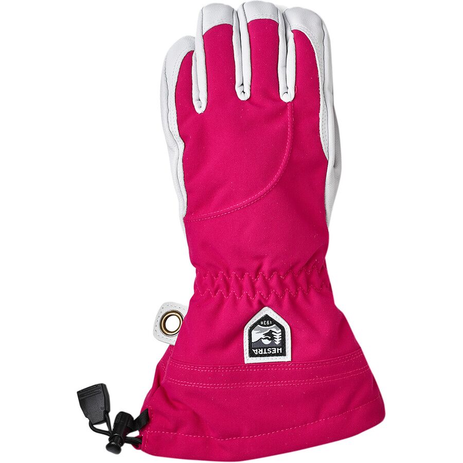 9 Womens Ice Blue/Off White Hestra Heli Glove 9 Womens Ice Blue/Off White Hestra Heli Glove