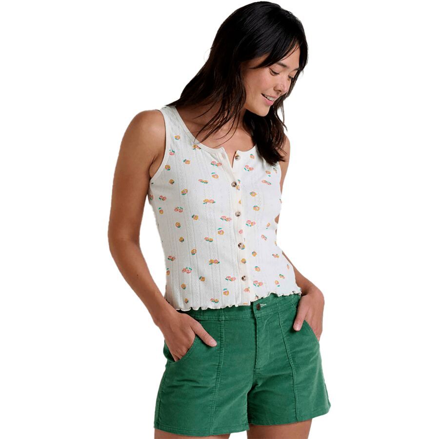 (取寄) トードアンドコー レディース フトヒル ポインテール ボタン タンク Toad&Co women Foothill Pointelle Button Tank Aster W's Foothill Pointelle Button Tank – Toad&Co - Golden