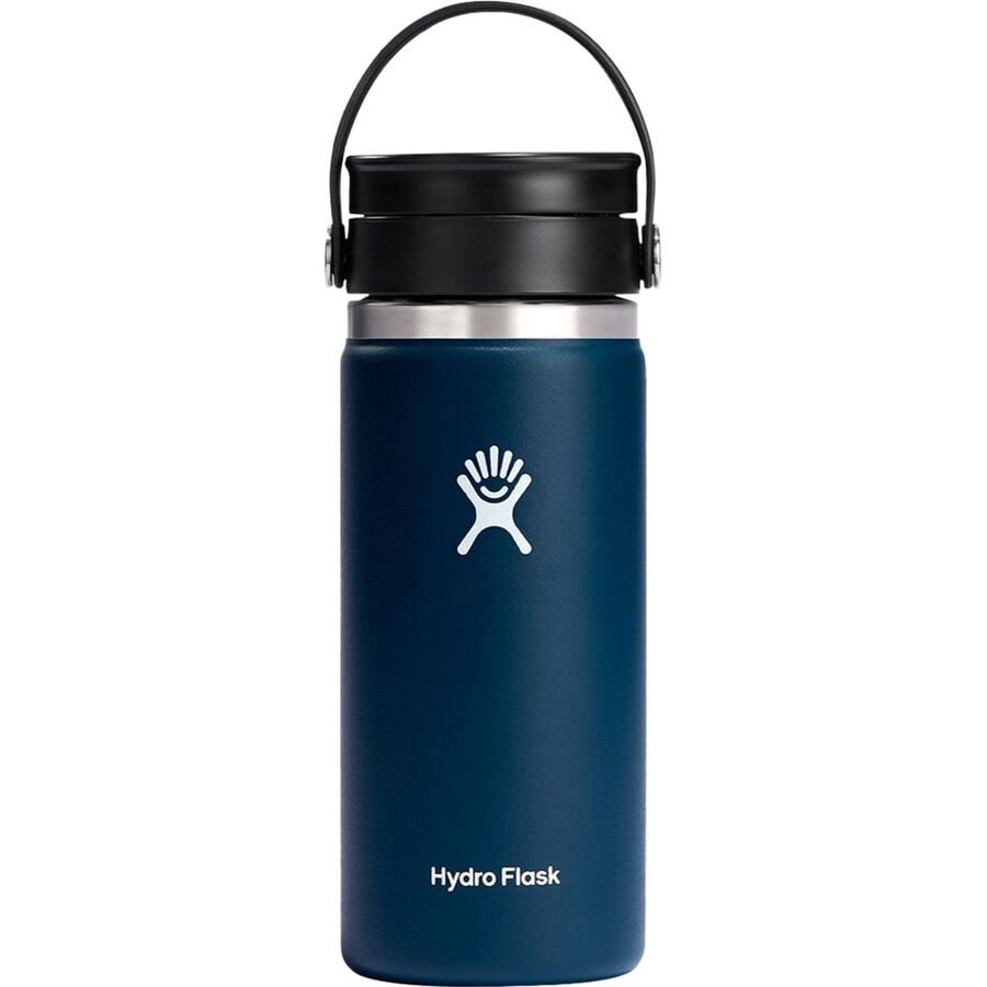 16 Oz Vacuum Steel Thermos Insulated Coffee Cup Travel Mug and Carry Case  for sale online