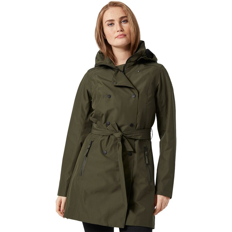 helly hansen trenchcoat