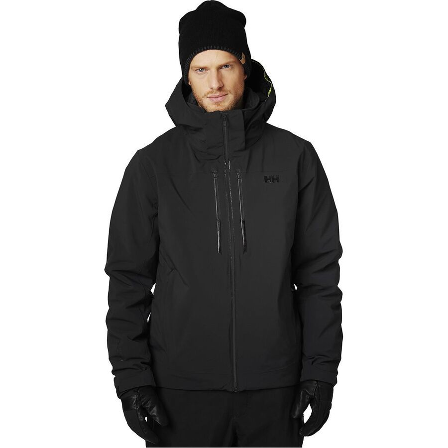 mens black helly hansen jacket