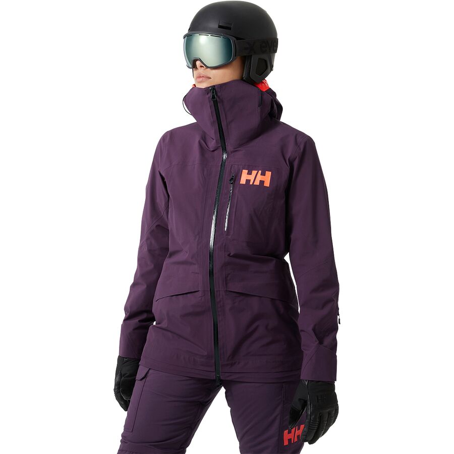 Helly hansen shop purple ski jacket