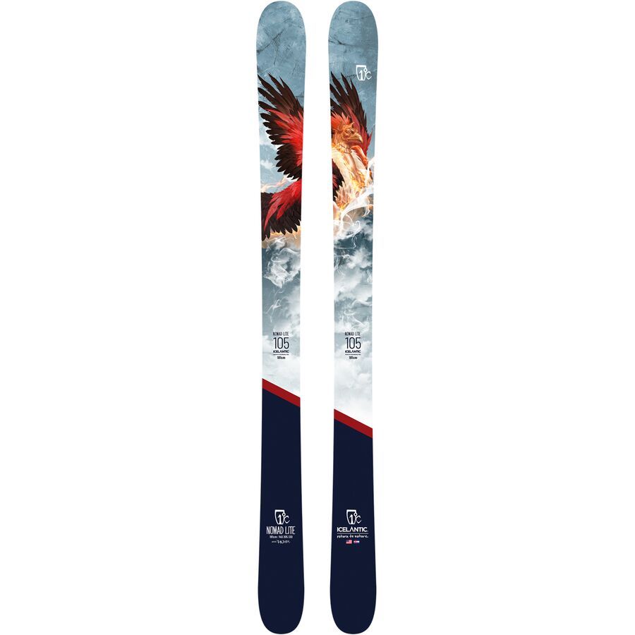 ICELANTIC NOMAD LITE 105 181cmフリースキー Icelantic Nomad Lite 105 - High Peaks Cyclery - Lake Placid, NY
