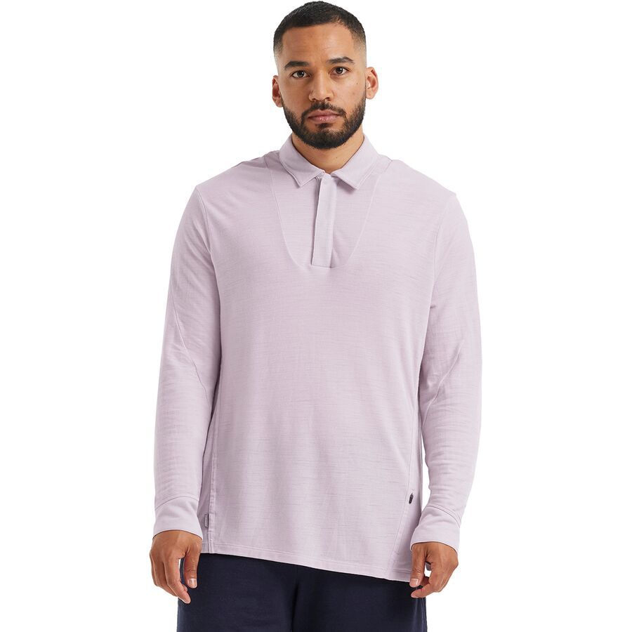 Icebreaker Merino Pique Long-Sleeve Polo Shirt - Men