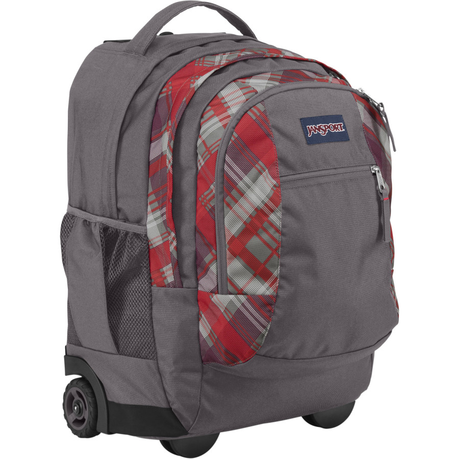 jansport rolling laptop bag Driver 8 Backpack plenty of compartmentalized space JanSport Driver 8 Rolling Backpack