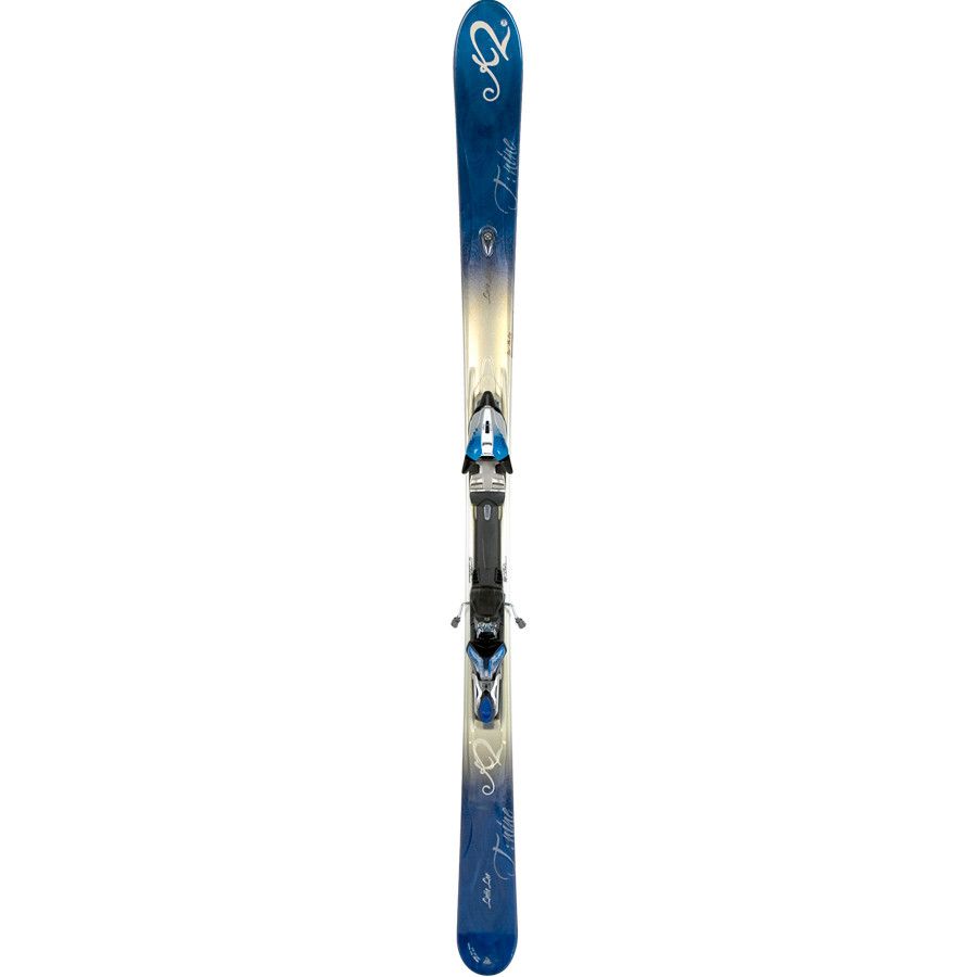 スキー 156 K2 LOTTA LUV + MARKER BINDING K2 T Nine Lotta Luv Alpine Ski w/ Marker M1 11 TC Binding - Ski