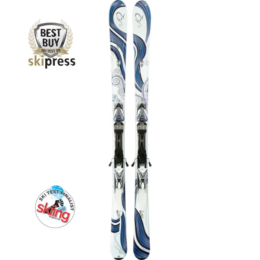 スキー 156 K2 LOTTA LUV + MARKER BINDING K2 Lotta Luv Skis + Marker 11.0 TC Bindings - Women's 2010 | evo